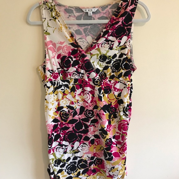 CAbi Tops - CAbi L floral top